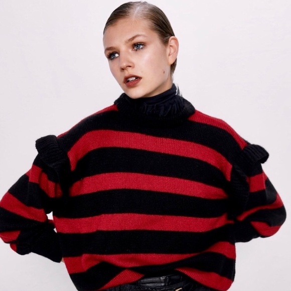 Zara Mohair Blend Sweater - Picture 4 of 6